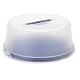 EMSA 504918 BASIC Tortenbutler, � 33 cm, blau transluzent