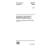 ISO/TR 14645:1998, Road vehicles - Test procedures for evaluating child restraint system interactions with deploying air bags