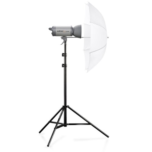 Walimex Pro Studioset VC-300 (Studioblitz 300 Ws, Lampenstativ, Durchlichtschirm) Preisvergleich