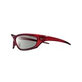 Nike Overpass Sunglasses, EV0251-604, Varsity Red Faded Carbon Frame/ Gray Lenses