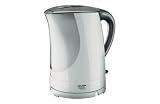 Electronics : Bush White and Silver Filter Kettle.