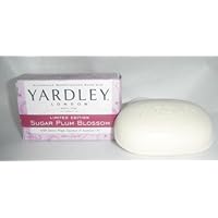 Yardley of London Limited Edition Sugar Plum Blossom Soap Naturally Moisturizing 4.25 oz NIB