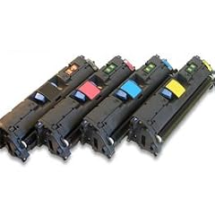 4x Rebuilt Toner f�r HP Color Laserjet 1550/2550/2840