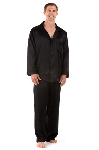 Men's Silk Pajamas (The Riviera) 100% Silk Luxury Sleepwear Gift by TexereSilk