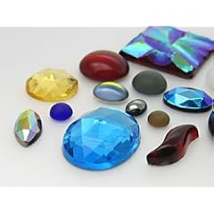 Schmucksteine 5mm - 38mm (Color Multi Size Mix), 100 St�ck