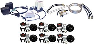 E-Coat Ultimate Series Brake System for Triple 3,500 lb. Axles