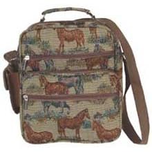 Horse Tapestry Organizer Bag