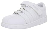 K-Swiss Classic VLC Tennis Shoe (Infant/Toddler),White/Light Grey,9.5 M US Toddler