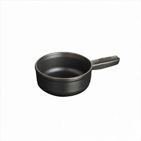 Mini 12 oz. Cheese Fondue Pot in Black Matte by 