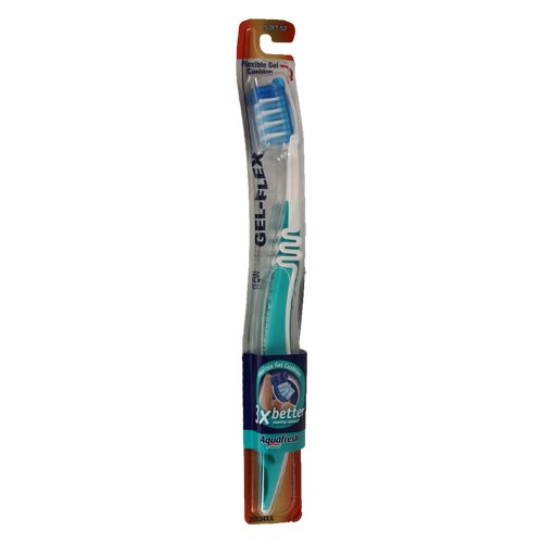 Aquafresh Gel-Flex Toothbrush Soft of 6)