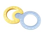 NUK 10256225 - K&uuml;hlbei&szlig;ring-Set, 2-teilig, Classic und Cool, zur Massage und K&uuml;hlung, 1 Set, BPA frei