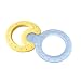 NUK 10256225 - K�hlbei�ring-Set, 2-teilig, Classic und Cool, zur Massage und K�hlung, 1 Set, BPA frei