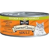 Nutro Max Cat Chicken and Liver Formula Canned Cat Food