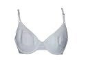 Olga Women's Tapestry Demi Bra #33181 (White, 34B)
