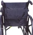 Duro-Med Wheel Chair Back Pack, Black