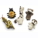 Kenana Knitter Critters Finger Puppet w/Giraffe