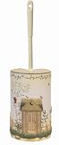 Expressions Linda Spivey Outhouse Toilet Bowl Brush Holder