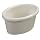 Carlisle S31242 Bone 3 Oz. Oval Ramekin (Case of 48)