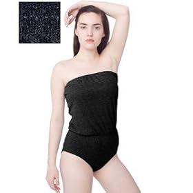 Buy American Apparel Tri-Blend High-Waist Brief Romper