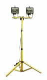 Coleman Cable 07776 Two-Light 1000-Watt Quartz Halogen Light with Tripod