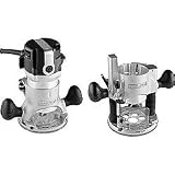 Craftsman 2 hp Soft Start Fixed and Plunge Base Router w/Electronic Feedback, 11 amp