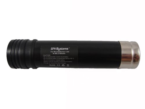 Battery for Black & Decker Vp100 Vp110 Vp143 Versapak 3.6v 2.1ah Replacement Battery