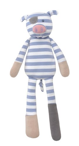 Organic Farm Buddies Plush Toy, Pirate Pig