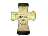 Faith Car Freshener-Jesus Take the Wheel- Heavenly Forest Scent