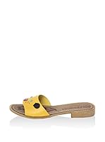 Dolceamore Sandalias planas (Amarillo)