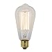 Vintage Edison Light Bulb 25 Watt Antique Decorative Incandescent Bulb Dimmable Filament Bulbs for Farmhouse Lighting Fixture, 2700K Warm Yellow, 85 Lumens, 6 Pack