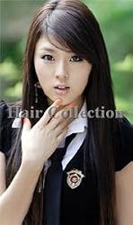 Hair Collection- 12"long #2(Dark Brown) - Italian Remy Clip in Extensions
