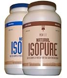 Nature's Best Isopure Natural Chocolate, 3-Pound Tub