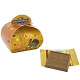 Ghirardelli Chocolate Thanksgiving Treats Origami Favor Box, 5 Squares Chocolates