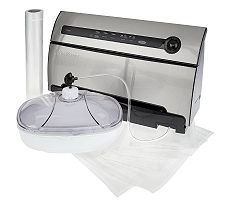 319s%2BZ%2BVaqL FoodSaver Fully Automatic Stainless Steel Vacuum Sealer