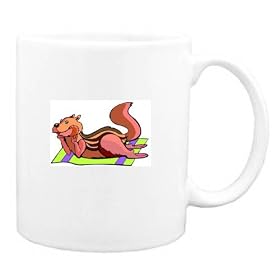 Mug with chipmunks, blanket, thinking by SHOPZEUS