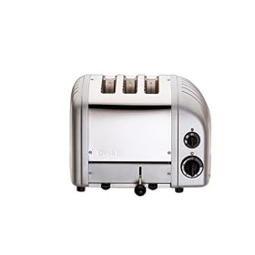 Dualit 3 Slice Combi Toaster Metallic Silver 31210