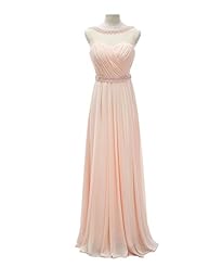 Sexy Crystal  Backless Chiffon Evening Dress/Prom Dress/Party Dress/Wedding Dress  With Pearls