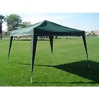 10 x 10 EZ POP UP GREEN Canopy New Gazebo NO Sidewalls