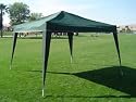 10 x 10 EZ POP UP GREEN Canopy New Gazebo NO Sidewalls