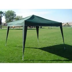 10 x 10 EZ POP UP GREEN Canopy New Gazebo NO Sidewalls by 