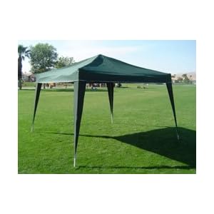 10 x 10 EZ POP UP GREEN Canopy New Gazebo NO Sidewalls by 