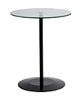 Adesso WK2140-01 Orbit Accent Table, Black Finish
