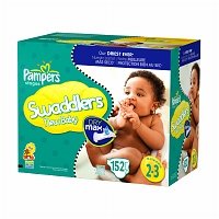 Pampers Swaddlers Dry Max Diapers, Size 2-3 152-Count