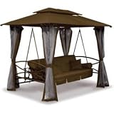 Suntime Luxor Swing Gazebo Bed Chocolate