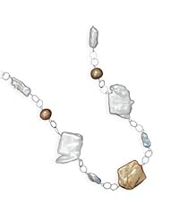 17" + 1" Baroque Cultured Freshwater Pearl Necklace