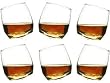 Sagaform Set of 6 Rocking Whiskey Glasses.