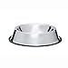 Dog Bowls 32 Ounce Stainless Steel Material – Set of 2 - These Dishes have Long Durability - with Rubber Base so the Bowls Shouldn’t Slide - with 2 Year Warranty