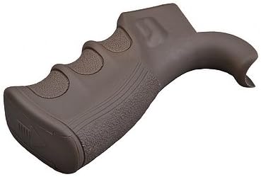 NEW Premium Tactical 4/15 AR 15 Thin Profile Polymer Pistol Grip W/ Trap Door Storage Compartment (Tan)