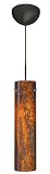 Besa Lighting 1JC-7224CE-BR Ceylon Stilo 16 Single Light Incandescent Pendant with Bronze Metal Fini