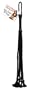 Fetish Fantasy Silk Rope Whip, Black